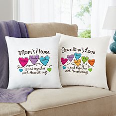 Heartstrings Throw Pillow